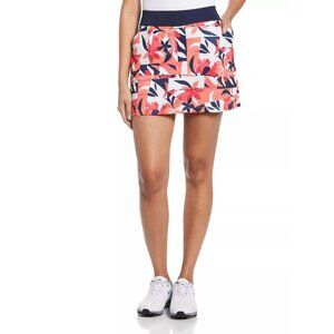 Callaway Womens True Sculpt Tropical Collage Printed Golf Skort XL Golf Athletic